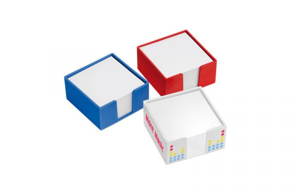 Zettelbox mit Papier