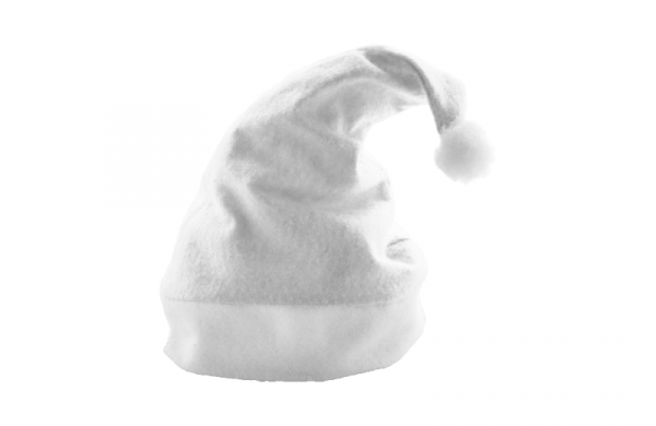 NIkolaus-Mütze aus Filz Grau