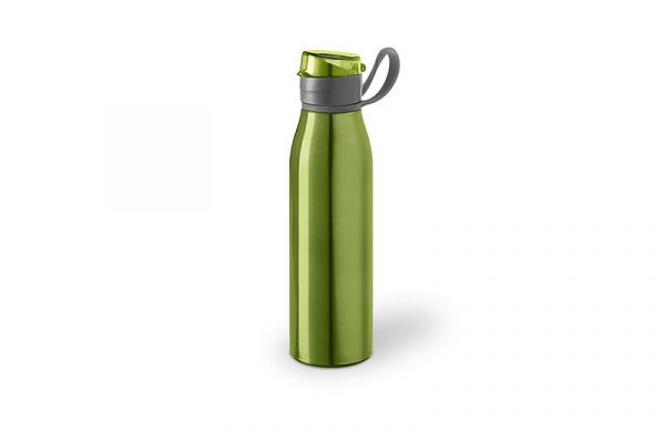 Designer Alu-Trinkflasche grün