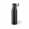 Designer Alu-Trinkflasche schwarz