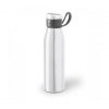 Designer Alu-Trinkflasche weiss
