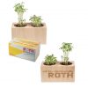 Pflanz Holz 2er-Set