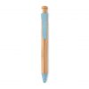 Kugelschreiber Bambus Deluxe blau