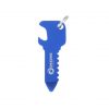 Schlüsselanhänger Key-colour blau Flaschenöffner