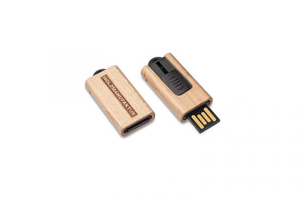 USB-Stick Ahornholz Slider
