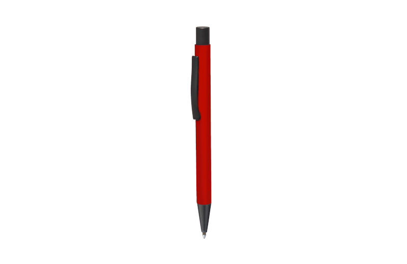 Soft-Touch Kugelschreiber rot