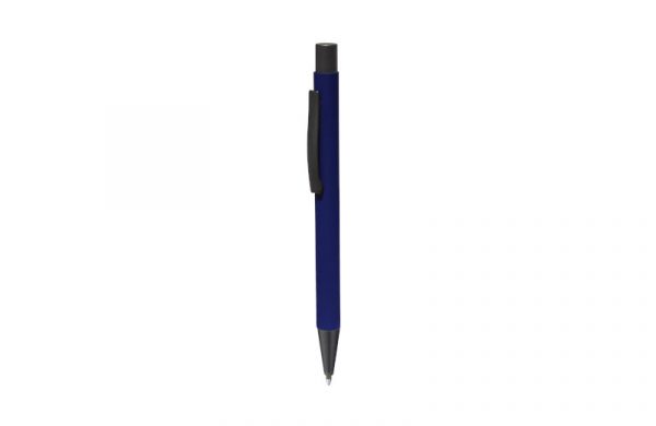 Soft-Touch Kugelschreiber blau