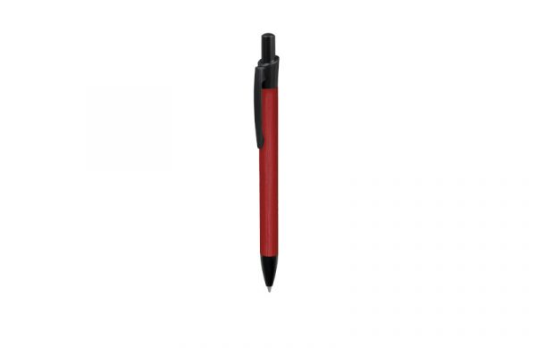 Aluminium Kugelschreiber Lissa schwarz/rot
