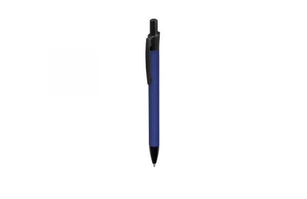 Aluminium Kugelschreiber Lissa schwarz/blau