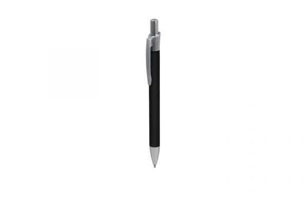 Aluminium Kugelschreiber Lissa silber/schwarz