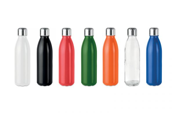 Glasflasche in Flaschenform alle Farben