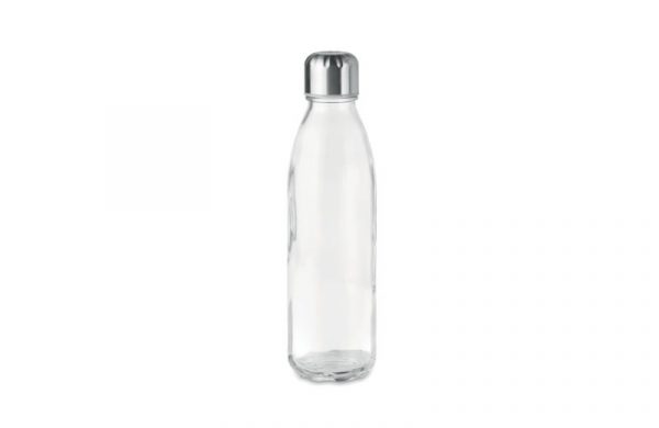 Glasflasche in Flaschenform transparent