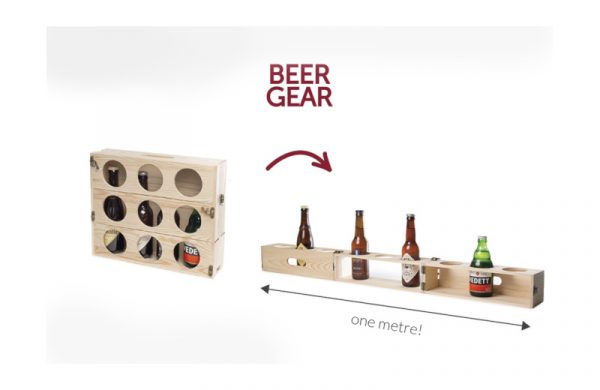 Designer Rackpack Weingeschenkbox Beer Gear