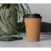 Nachhaltiger Biologischer Kork Kaffebecher