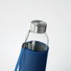 Glaschflasche DENIM Detail