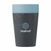 Recycelter Mehrweg-Kaffeebecher blau
