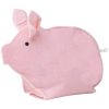 Sparschwein aus gefilztem rPET Rosa