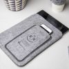 Tabletthülle aus RPET-Filz mit Beispiel