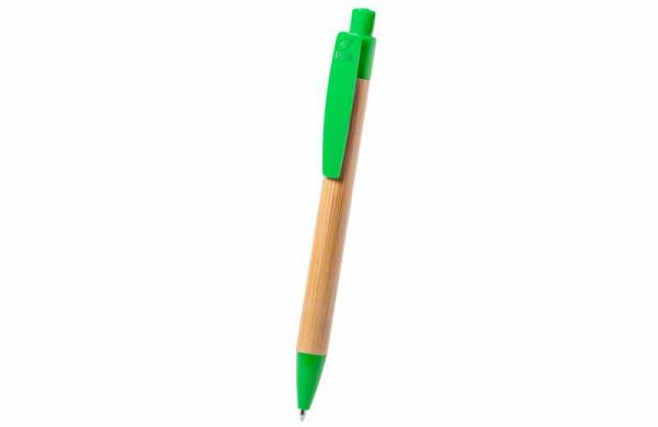 Kugelschreiber mit kompostierbarem PLA grün Clip