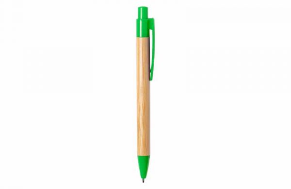 Kugelschreiber mit kompostierbarem PLA grün seitlich