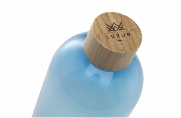 Trinkflasche Social Plastic Druck auf Verschluss