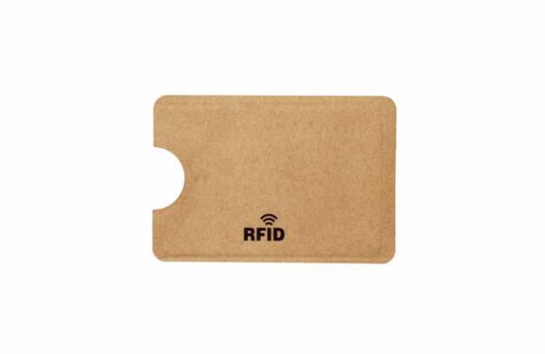 Kartenhülle aus Papier mit RFID Schutz