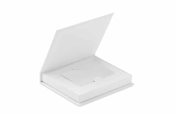 Geschenk-Box Kraftpapier in weiß