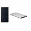 Aluminium Powerbank mit Solarpaneel