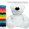 Kuscheltier Eisbär aus rPET mit TShirt Farben