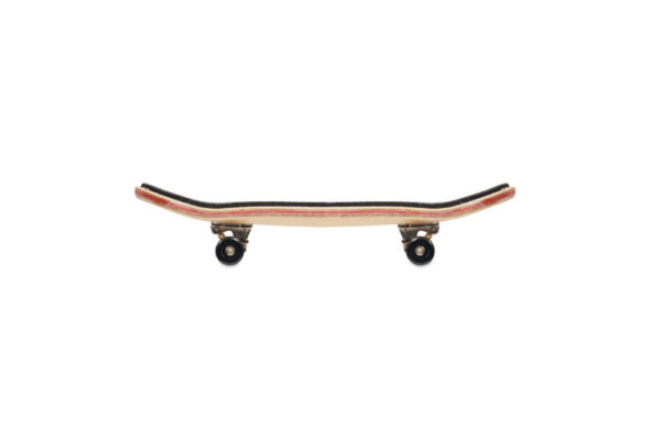 Finger-Skateboard aus Ahornholz seitlich
