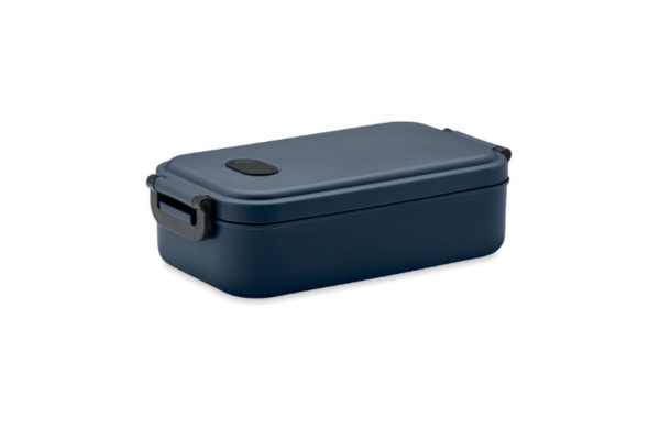 Lunch Box aus recyceltem PP in dunkelblau
