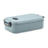 Lunch Box aus recyceltem PP in grau