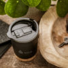 Thermo-Becher Steel`n Bamboo schwarz ambiente