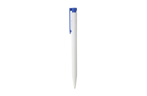 Kugelschreiber Re-New mit blauem Clip seitlich