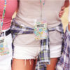 Lanyard aus Samenpapier in Anwendung