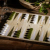 Designer Rackpack Weingeschenkbox Backgammon