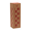 Designer Rackpack Weingeschenkbox Schach Verpackung mit Schachbrettmuster